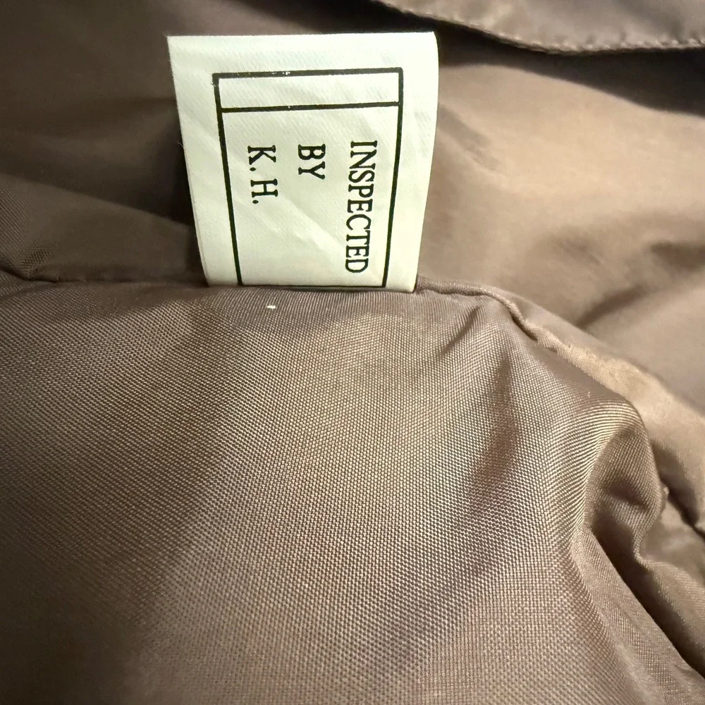 Arizona Jean Company Mens Large Brown Suede Leather Button Front Vest Vintage